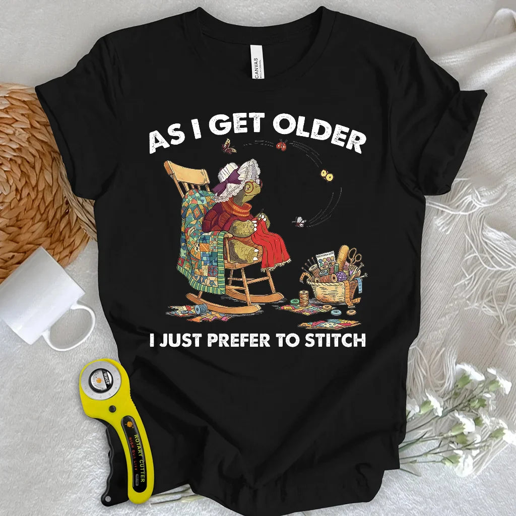 Just prefer to stitch T-shirt