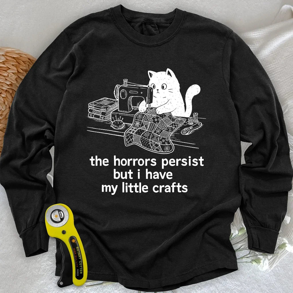 Little Crafts vs. The World Long Sleeve T-shirt