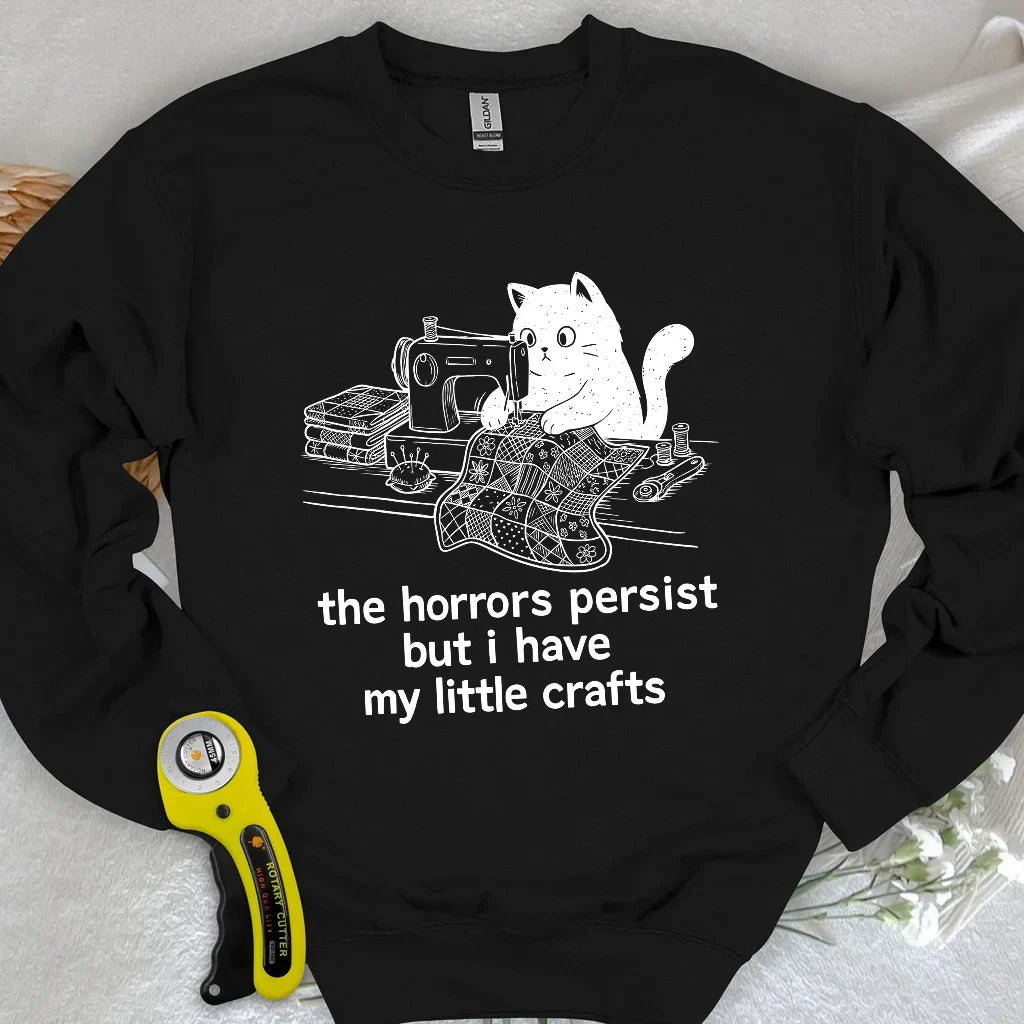 Little Crafts vs. The World Sweatshirt