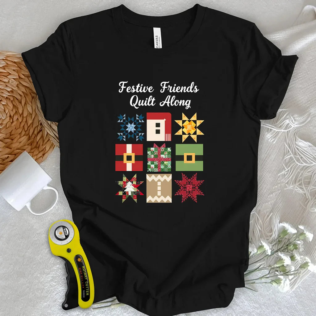 Merry Makers Quilt T-shirt