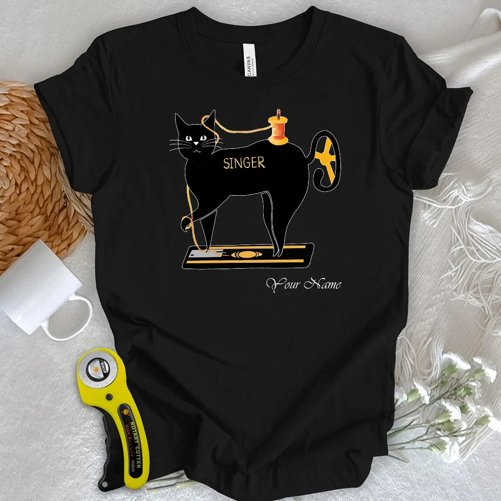 "Custom Name" Mewing Machine T-shirt