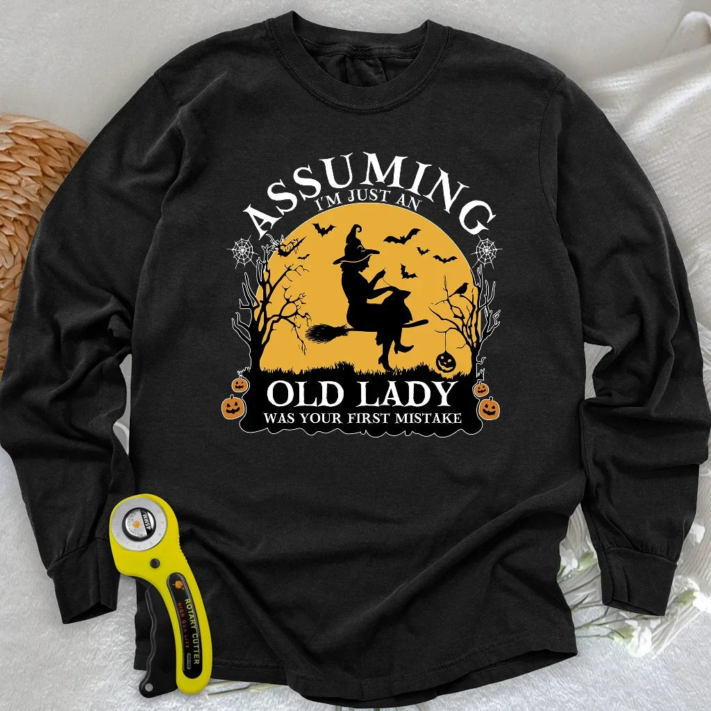 Old Lady Long Sleeve T-shirt