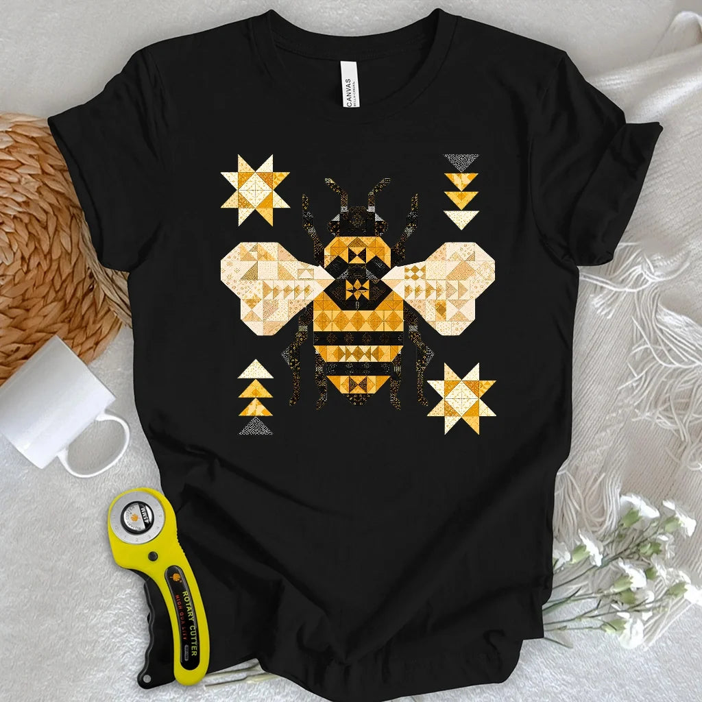 Patchwork Bee T-shirt