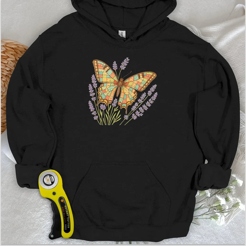 Patchwork Butterfly Hoodie
