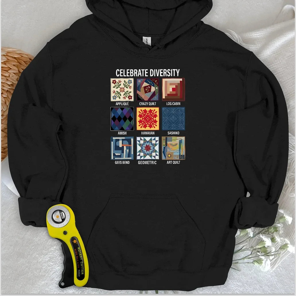 Patchwork Diversity Hoodie