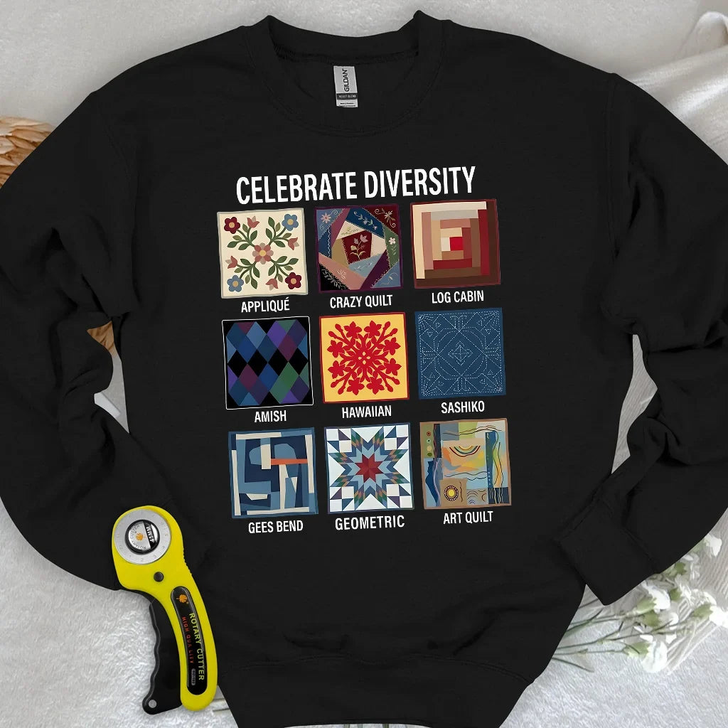 Patchwork Diversity Sweatshirt