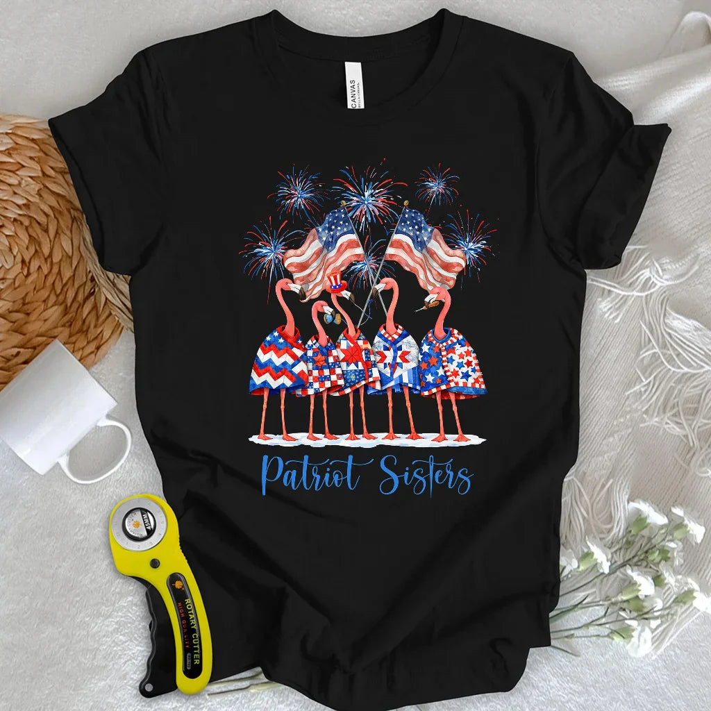 Patriot Quilt Sisters T-shirt