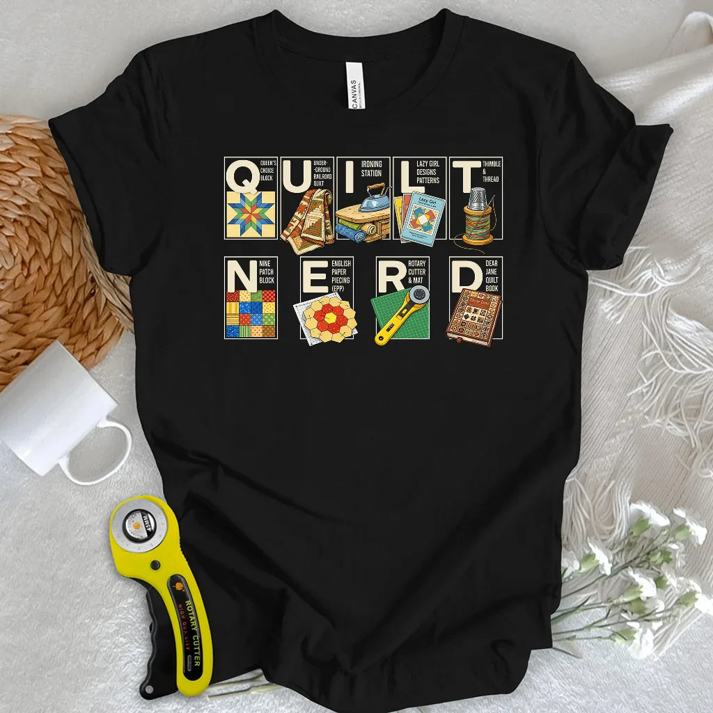 QUILT NERD T-shirt