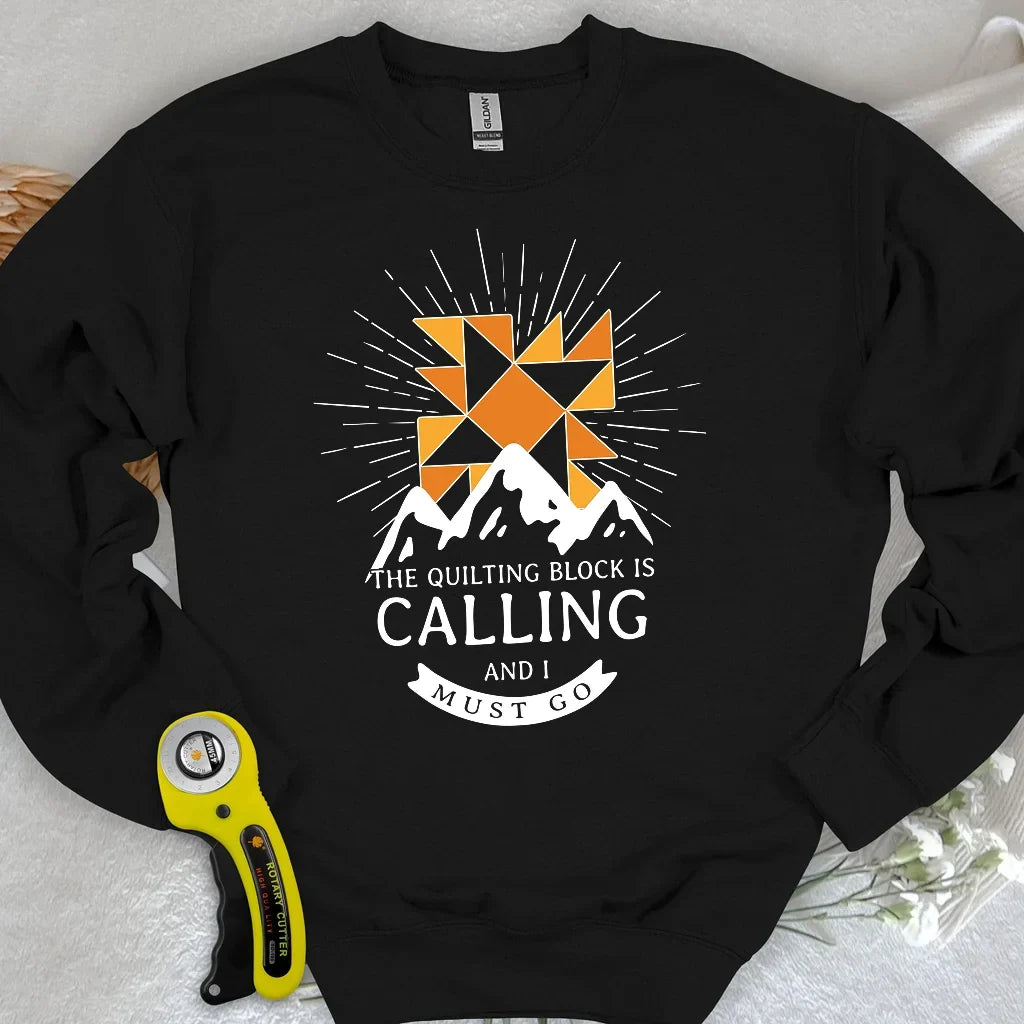 Quilt Block Calling Sweatshirt