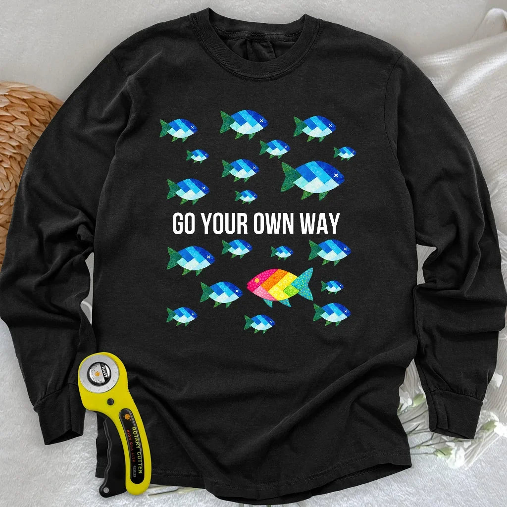 Quilter Individuality Long Sleeve T-shirt
