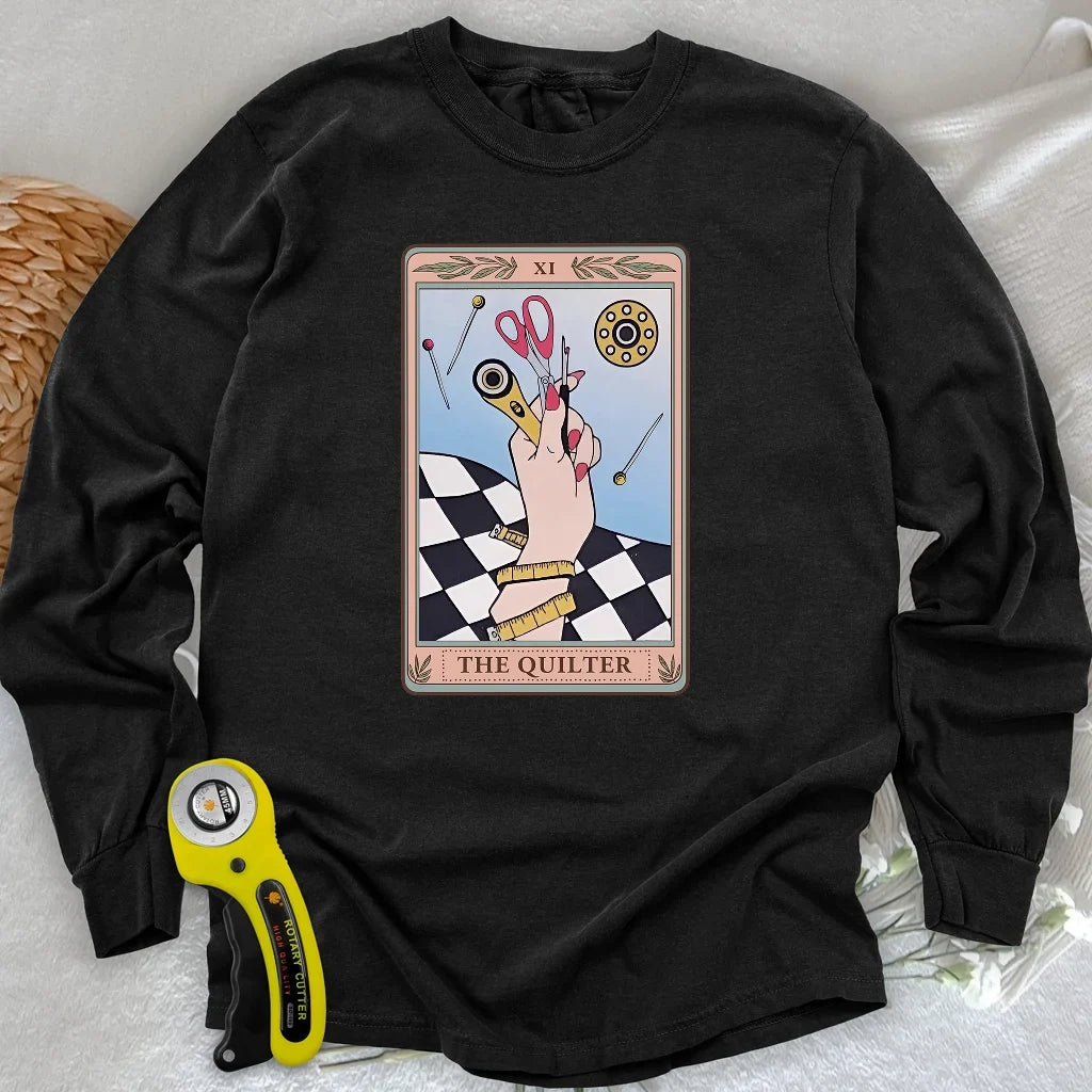 Quilter Tarot Long Sleeve T-shirt