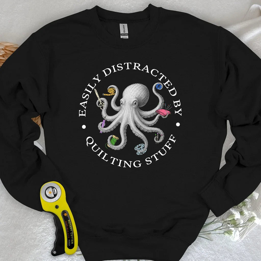 Quiltin Stuff Sweatshirt