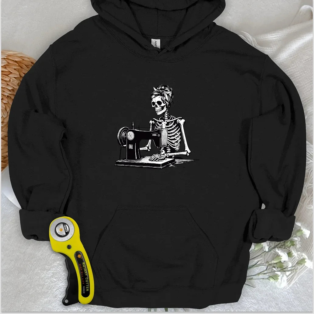 Quilting Skeleton Hoodie