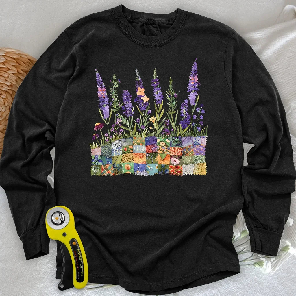 Quilting field Long Sleeve T-shirt