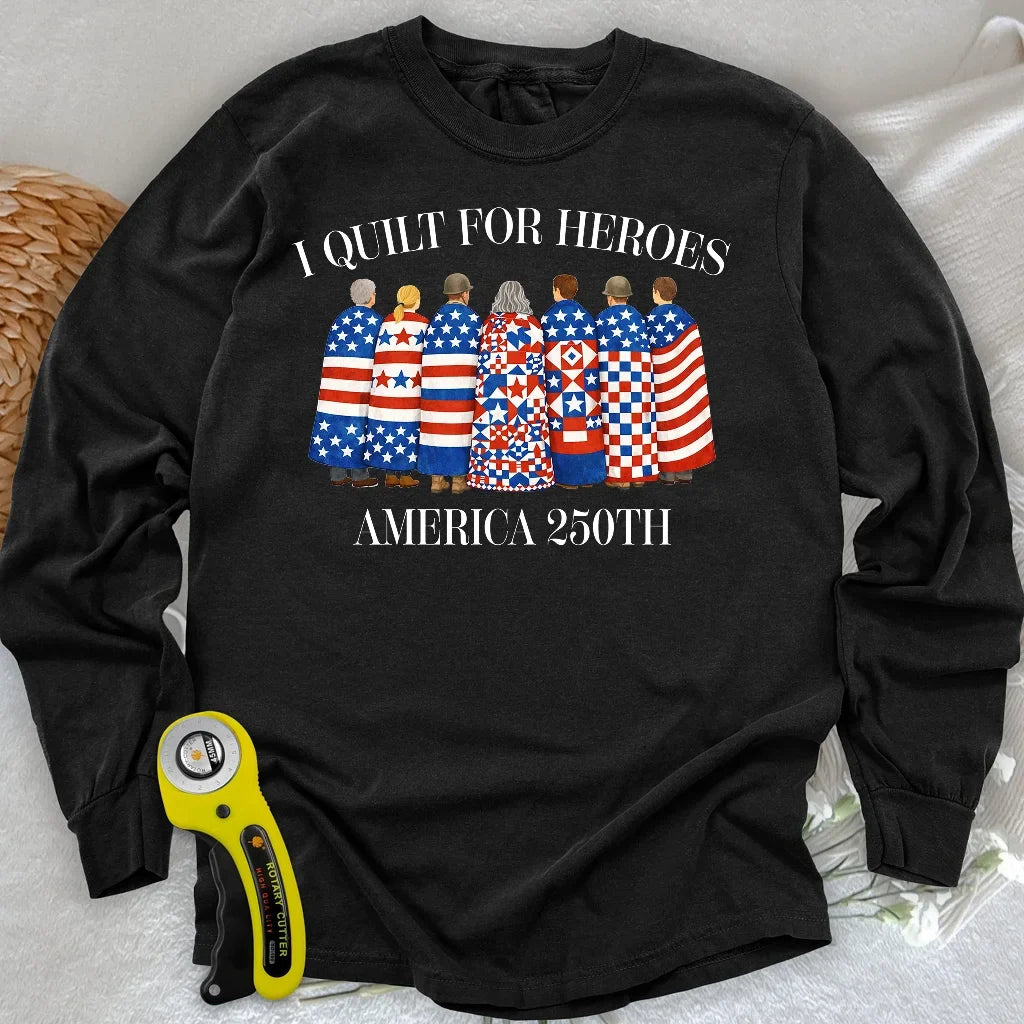 Quilts of Honor Long Sleeve T-shirt