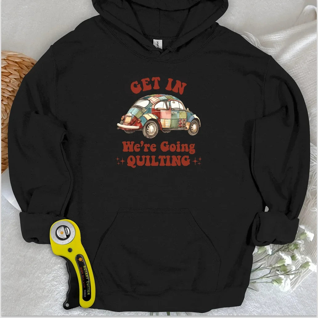 Quilty Road Trip Bug Hoodie