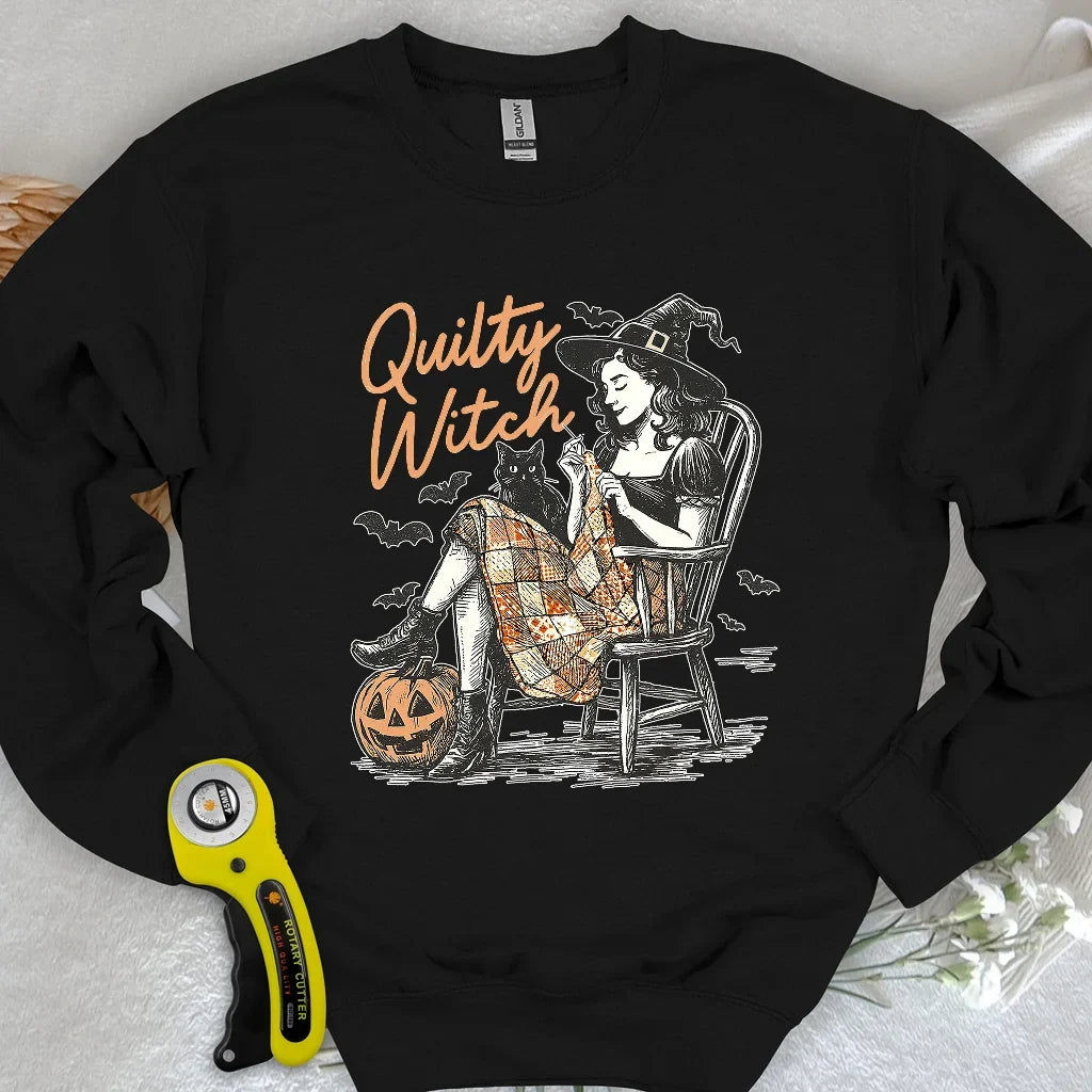 Quilty Witch Sweatshirt