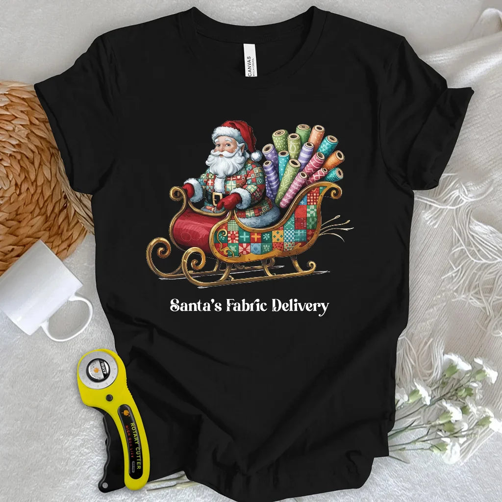 Santa’s Fabric Delivery T-shirt