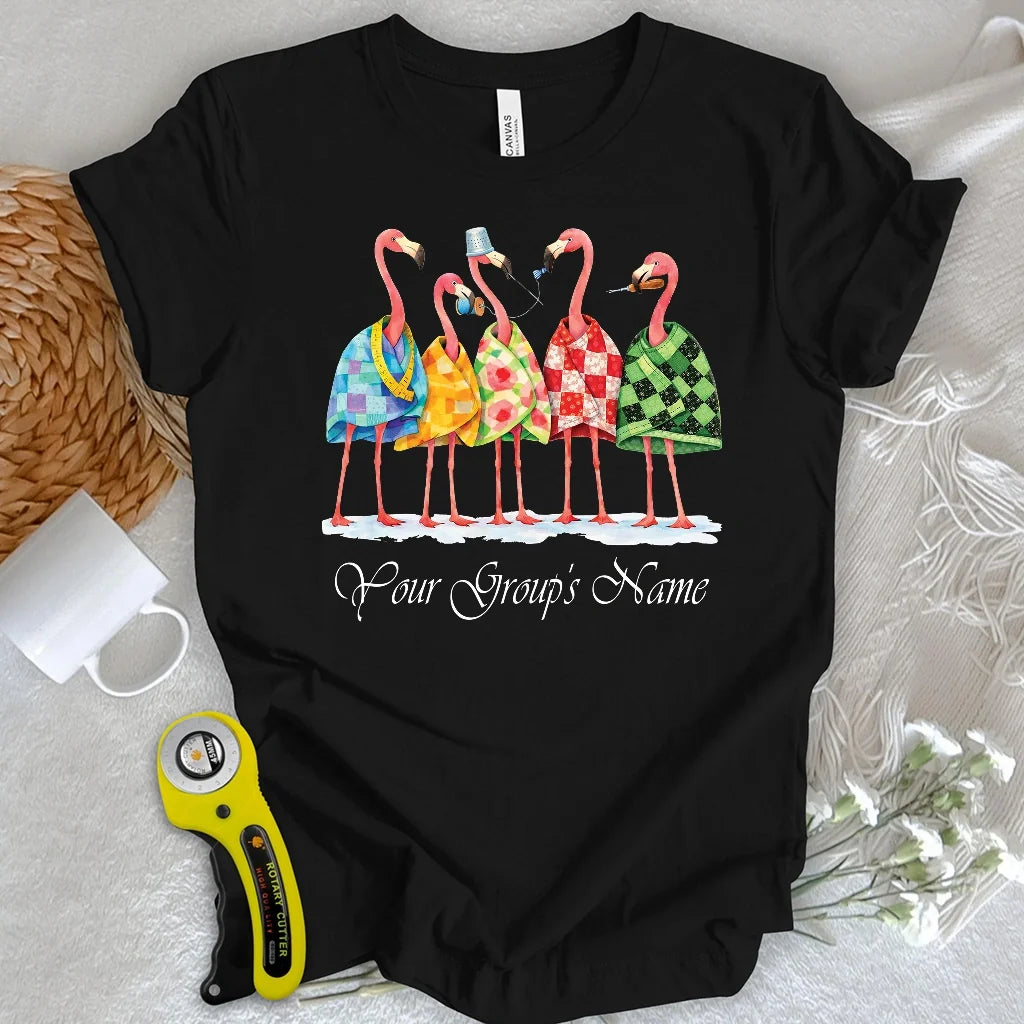 "Custom Name" Sew Sisters T-shirt