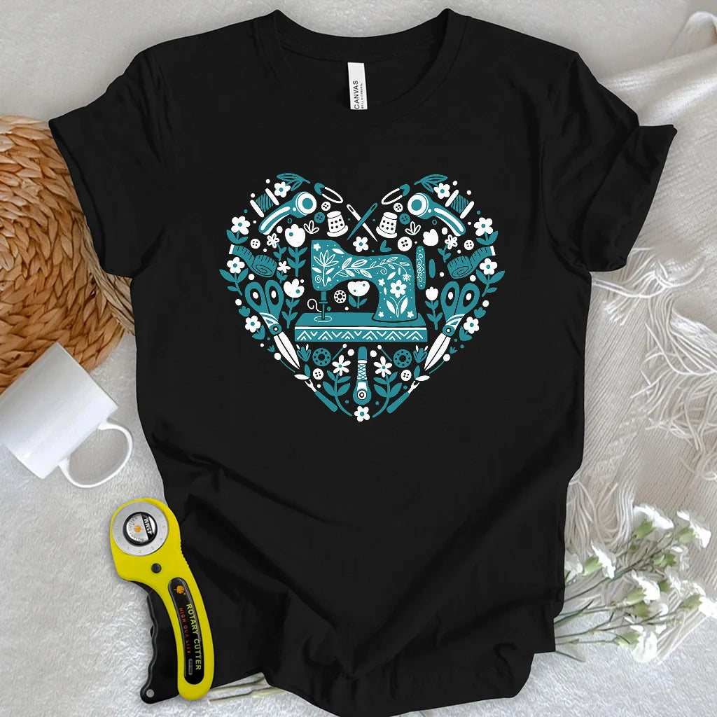Sewing Folkart T-shirt