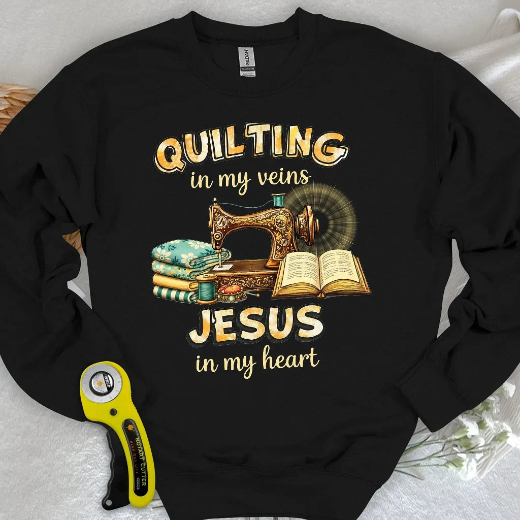 Sewn With Jesus Sweatshirt