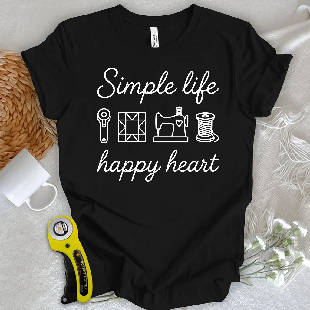 Simple Life Quilter T-shirt