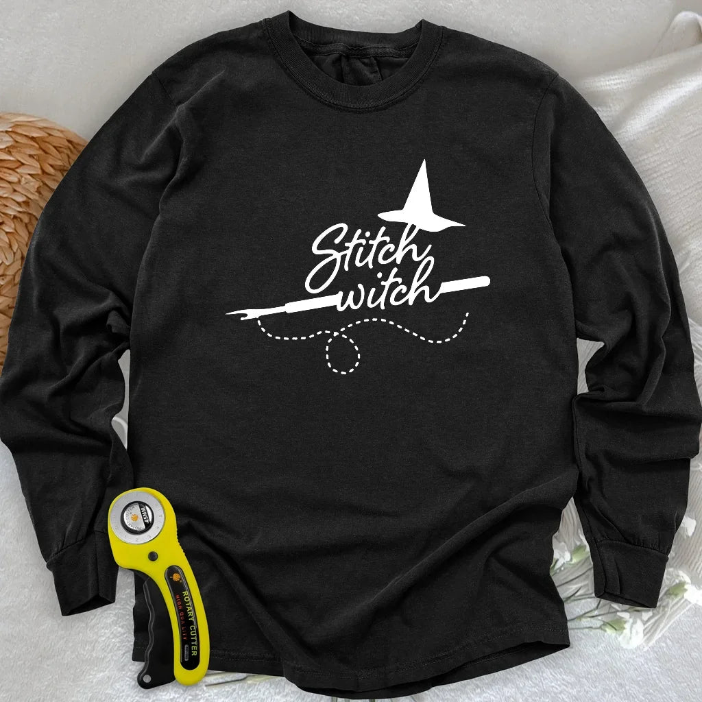 Stitch Witch Long Sleeve T-shirt