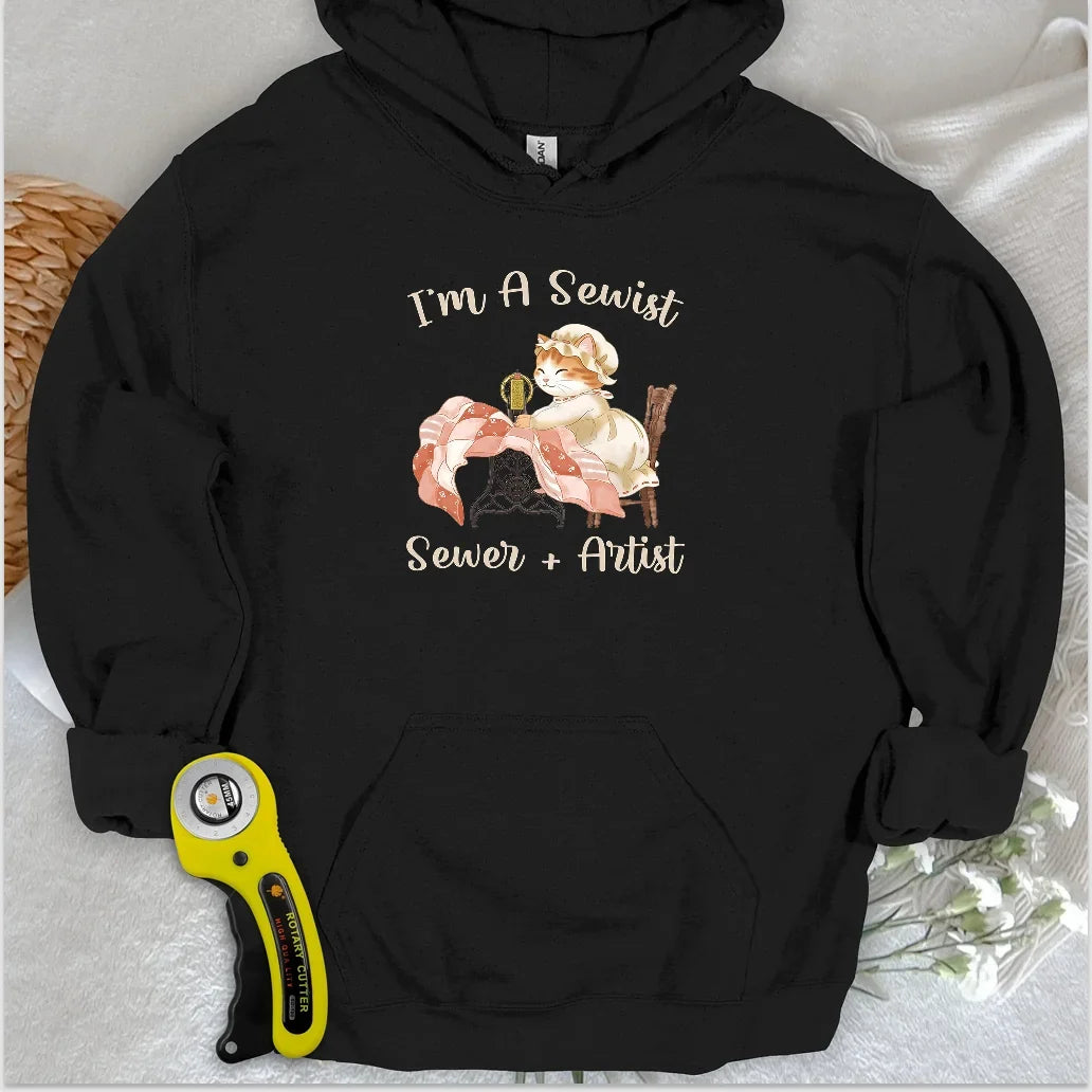 Stitching Serenity Hoodie