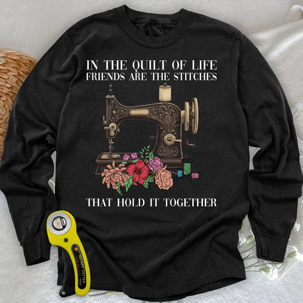 The Quilt Of Life Long Sleeve T-shirt