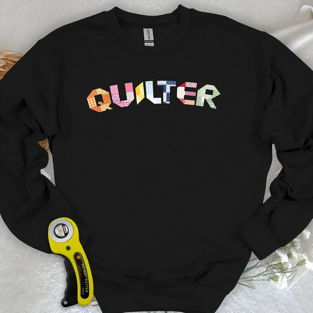 The Quilter's Studio Sampler Sweatshirt