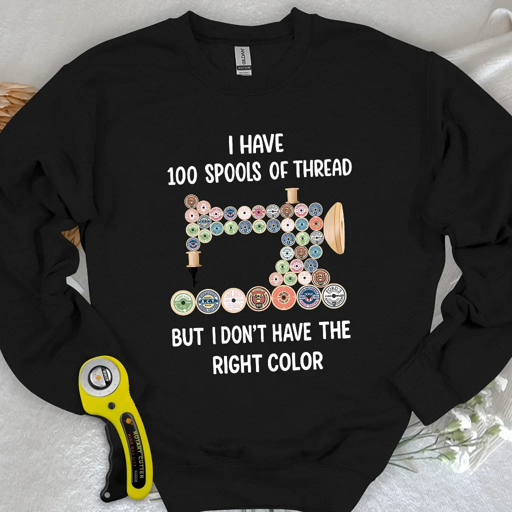 Threadful but Colorless Sweatshirt