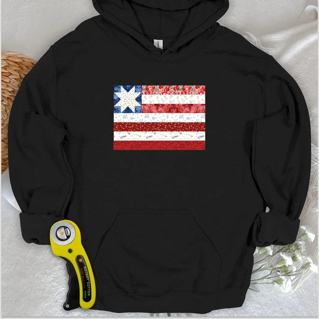 USA Star Flag Hoodie