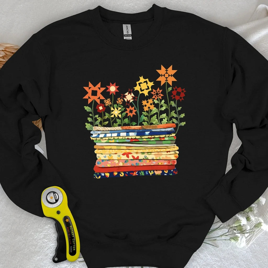 Where Quilts Bloom Sweatshirt