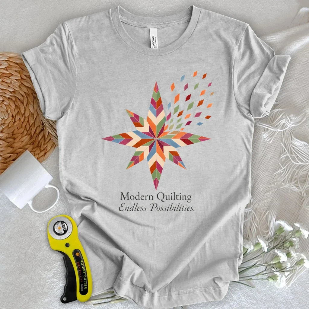 Modern Quilting, Endless Possibilities T-shirt