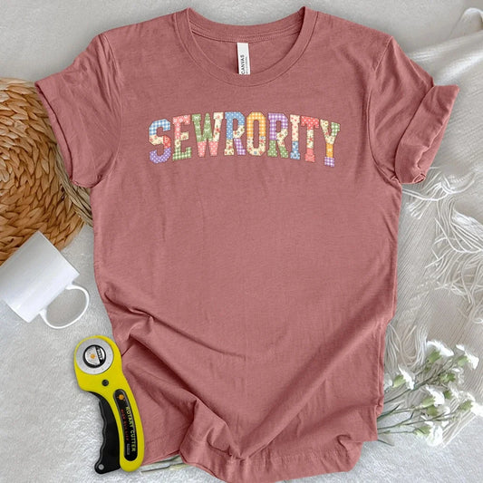 Patchwork Sewrority T-shirt