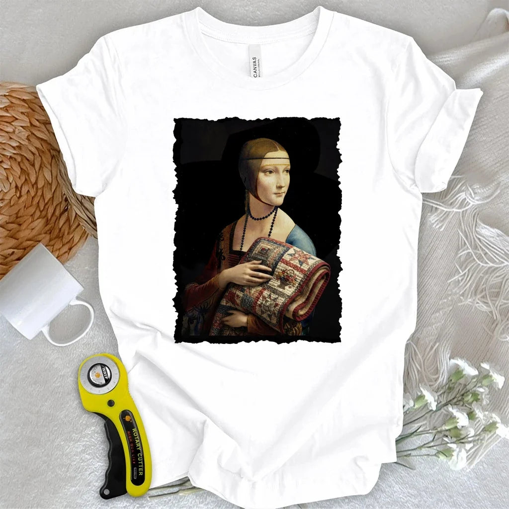 Lady With A Quilt T-shirt