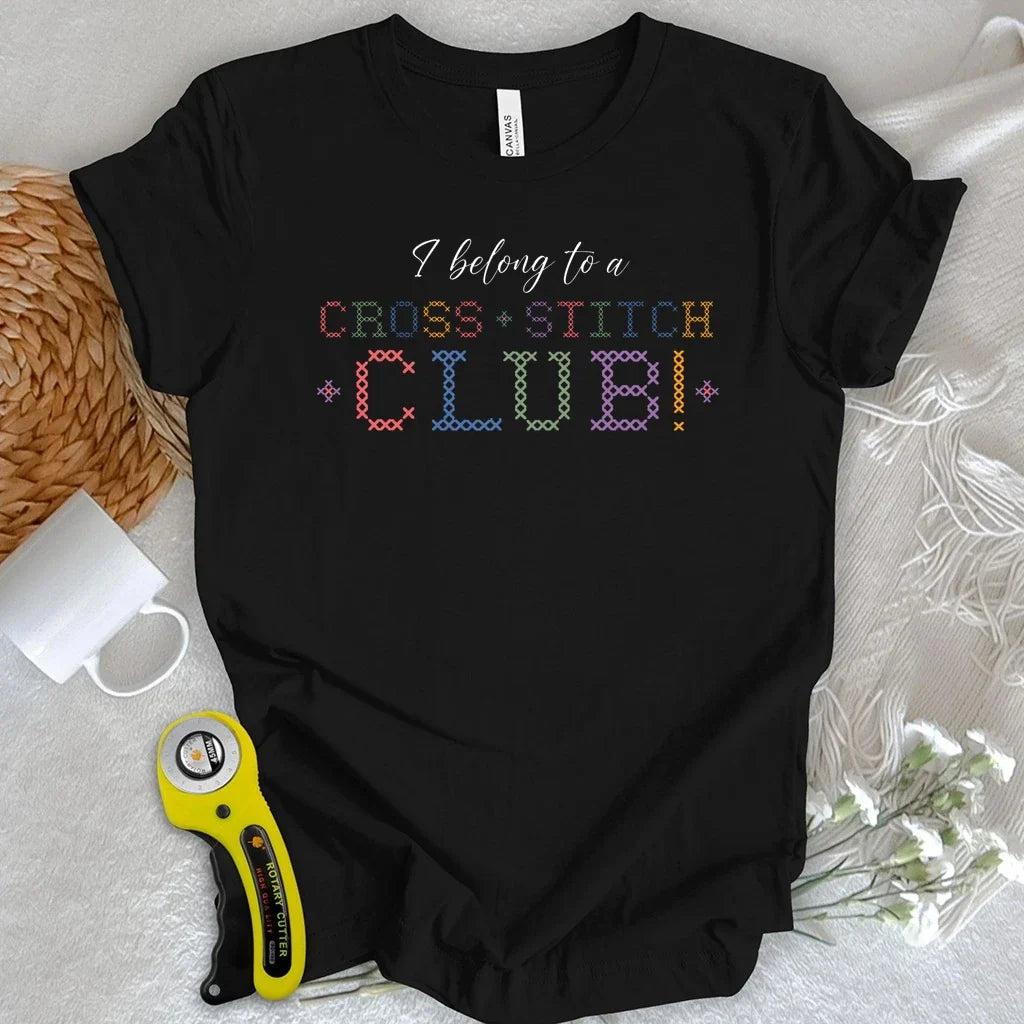 Belong to Cross Stitch Club T-shirt