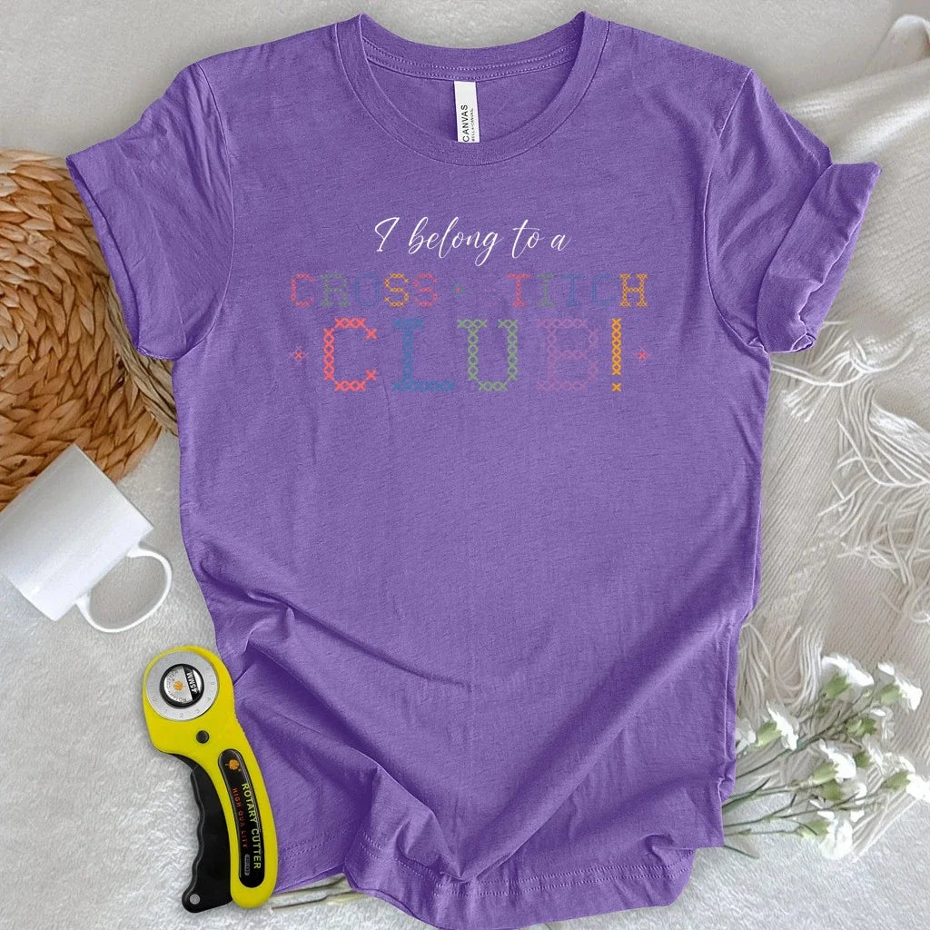 Belong to Cross Stitch Club T-shirt