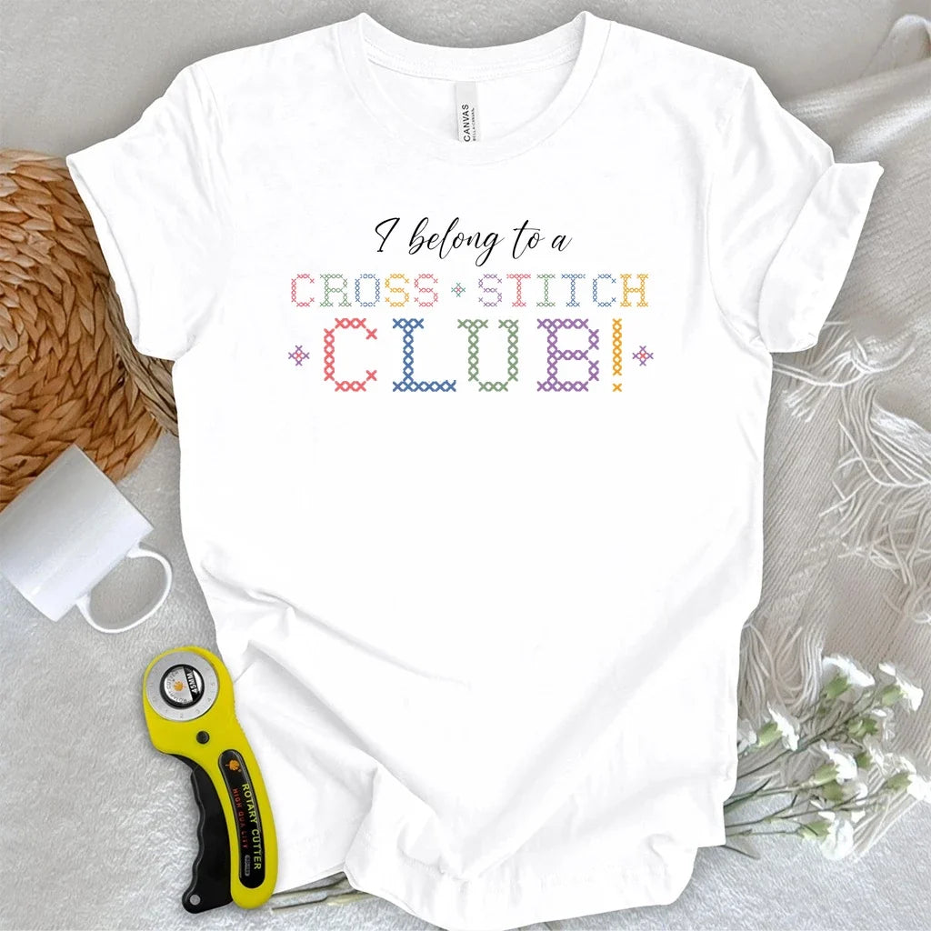 Belong to Cross Stitch Club T-shirt
