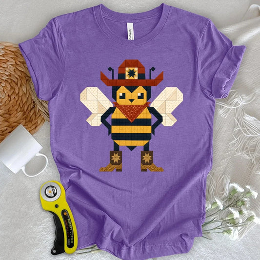Patchwork BeeHaw T-shirt