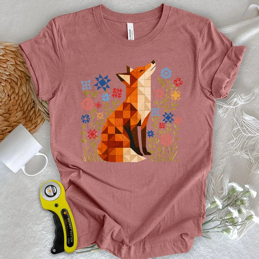 Patchwork Star Fox T-shirt