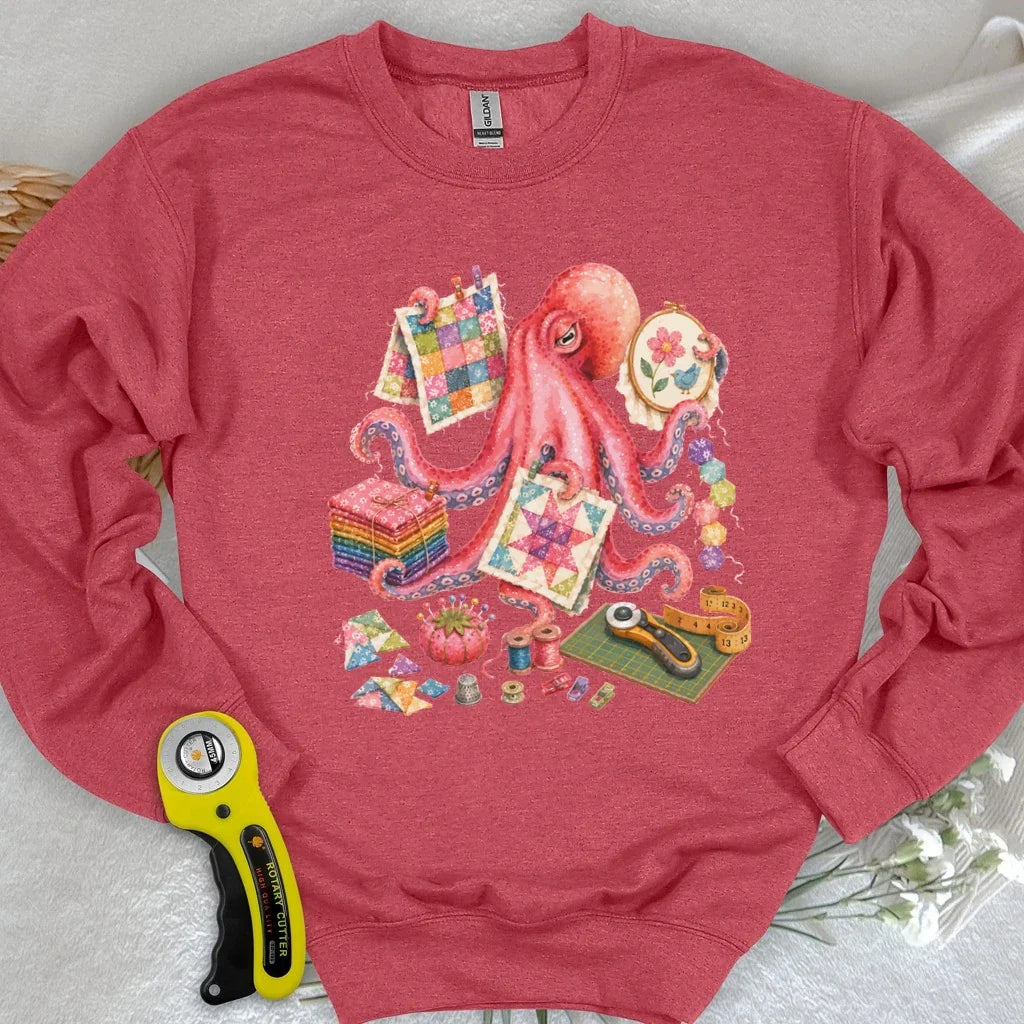 Too Many Quilts, Not Enough Arms Sweatshirt