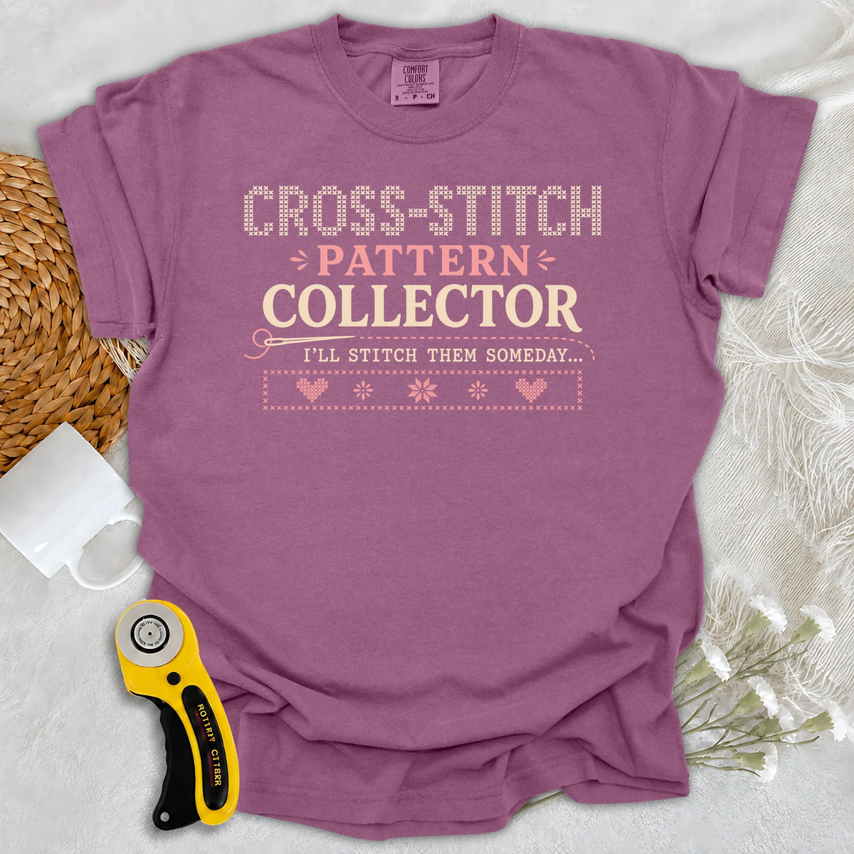Comfort Colors Cross-Stitch Collector T-shirt