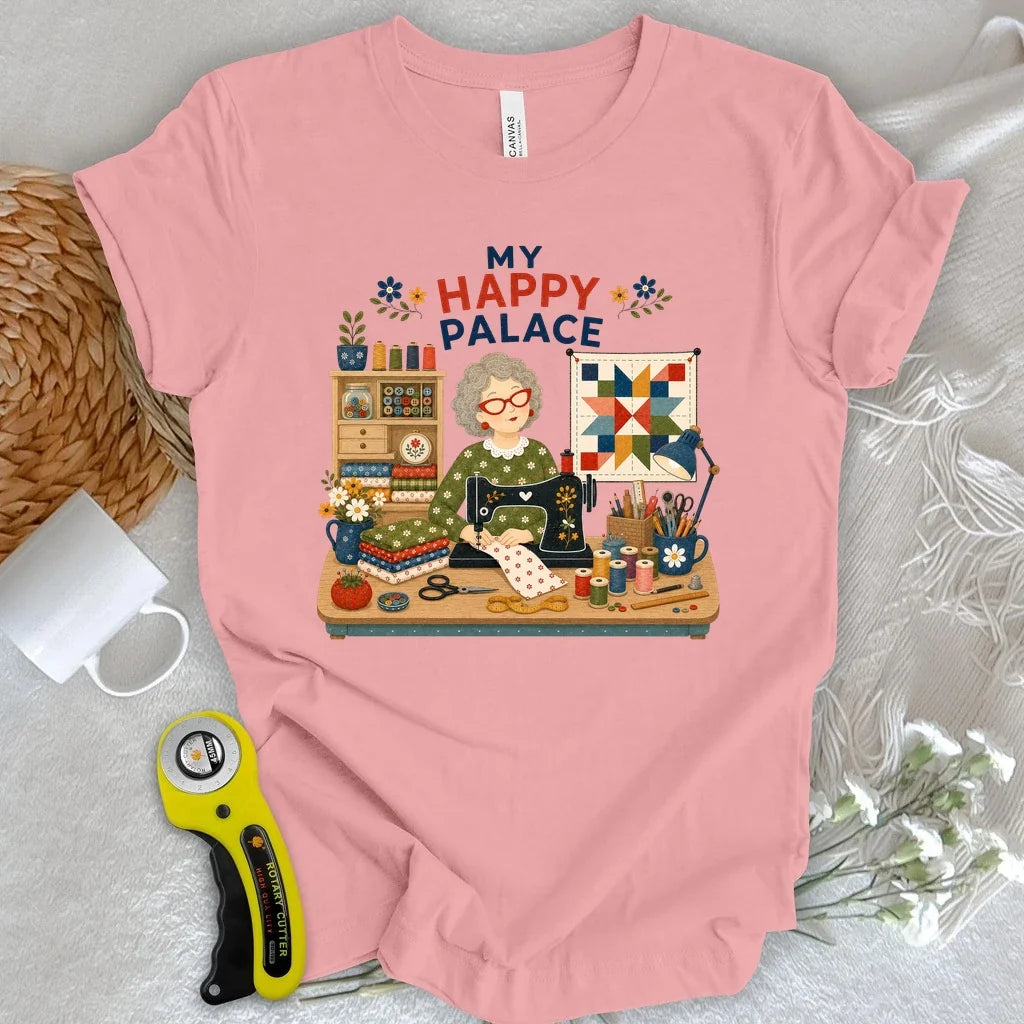 My Happy Place Sewing T-shirt