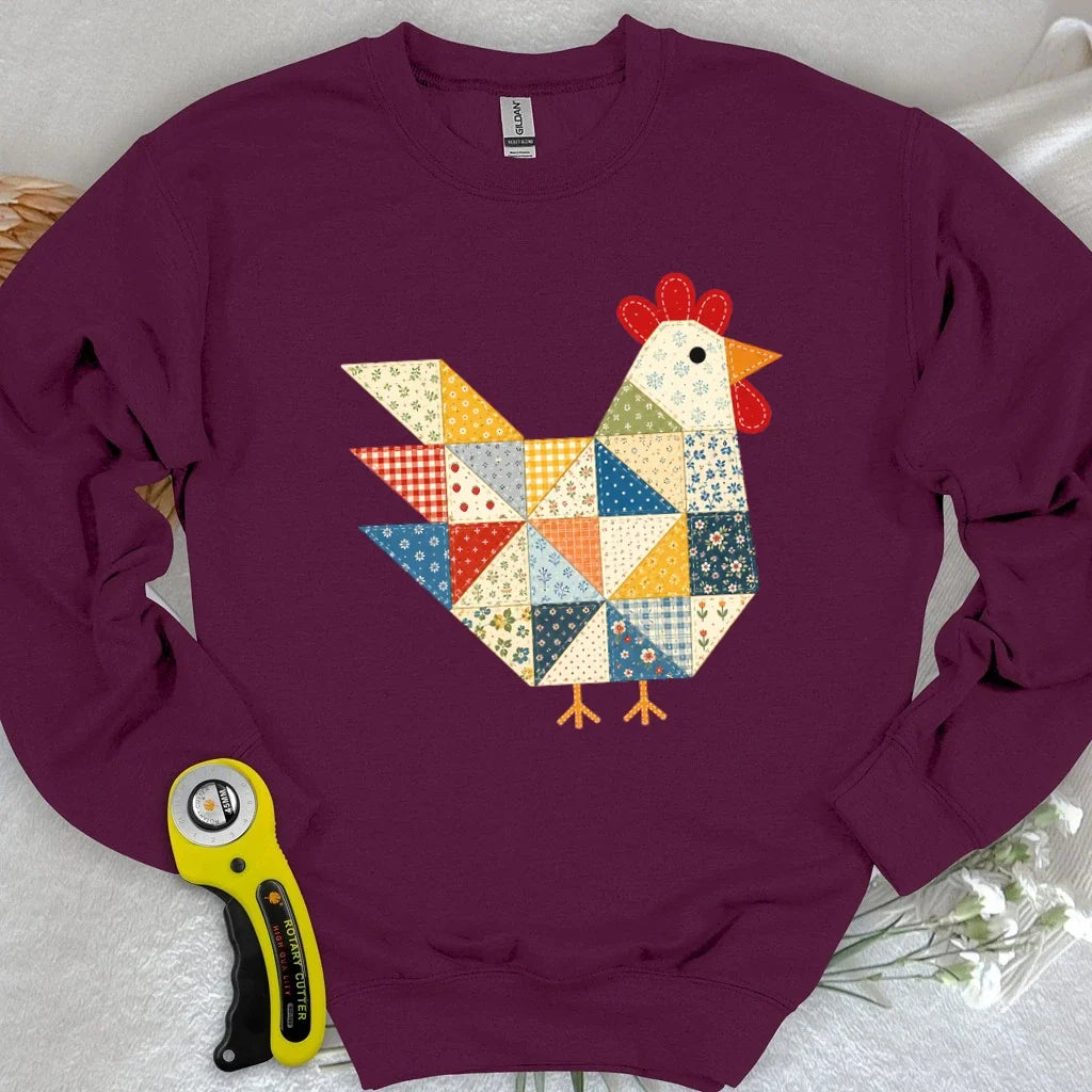 The Patchwork Hen Sweatshirt