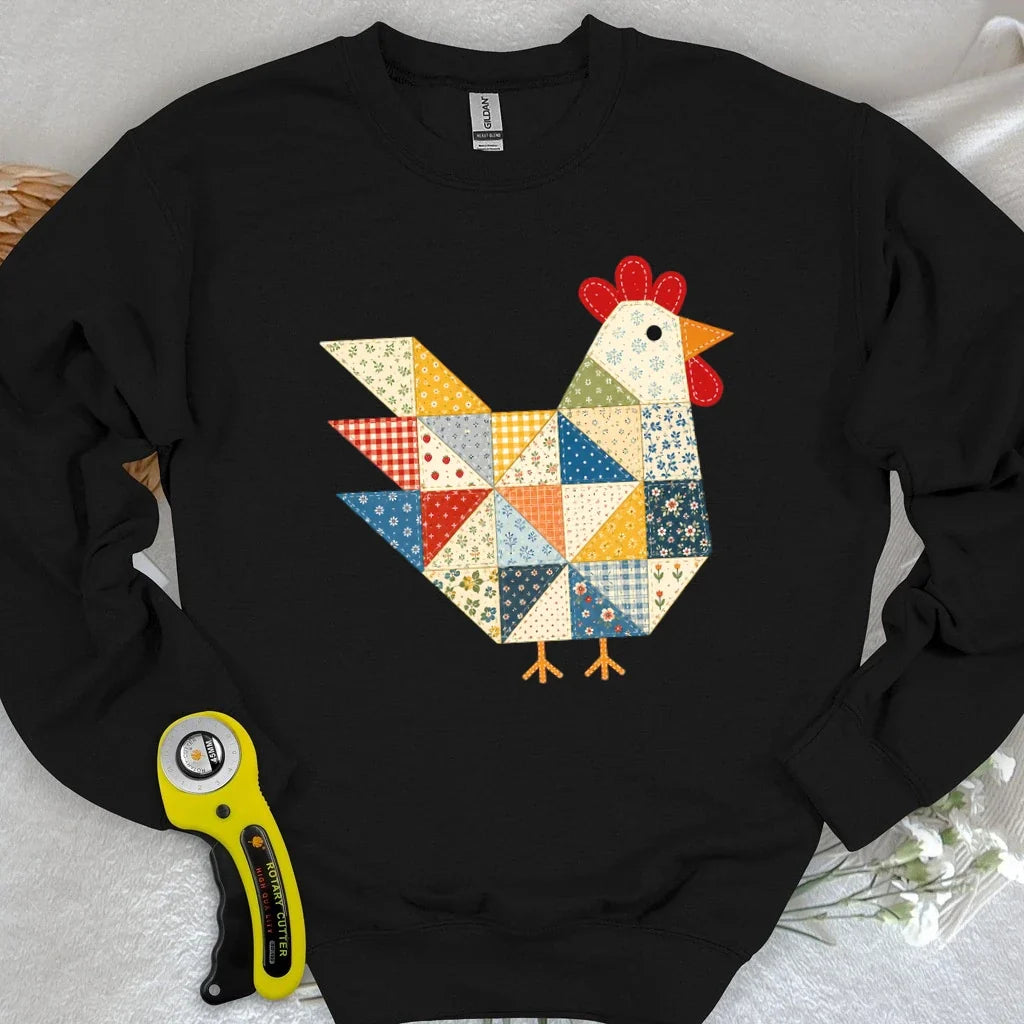 The Patchwork Hen Sweatshirt