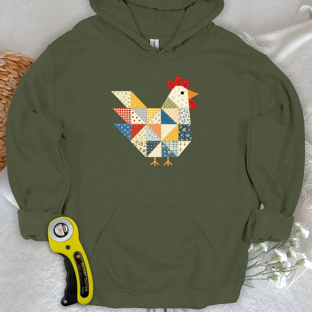 The Patchwork Hen Hoodie