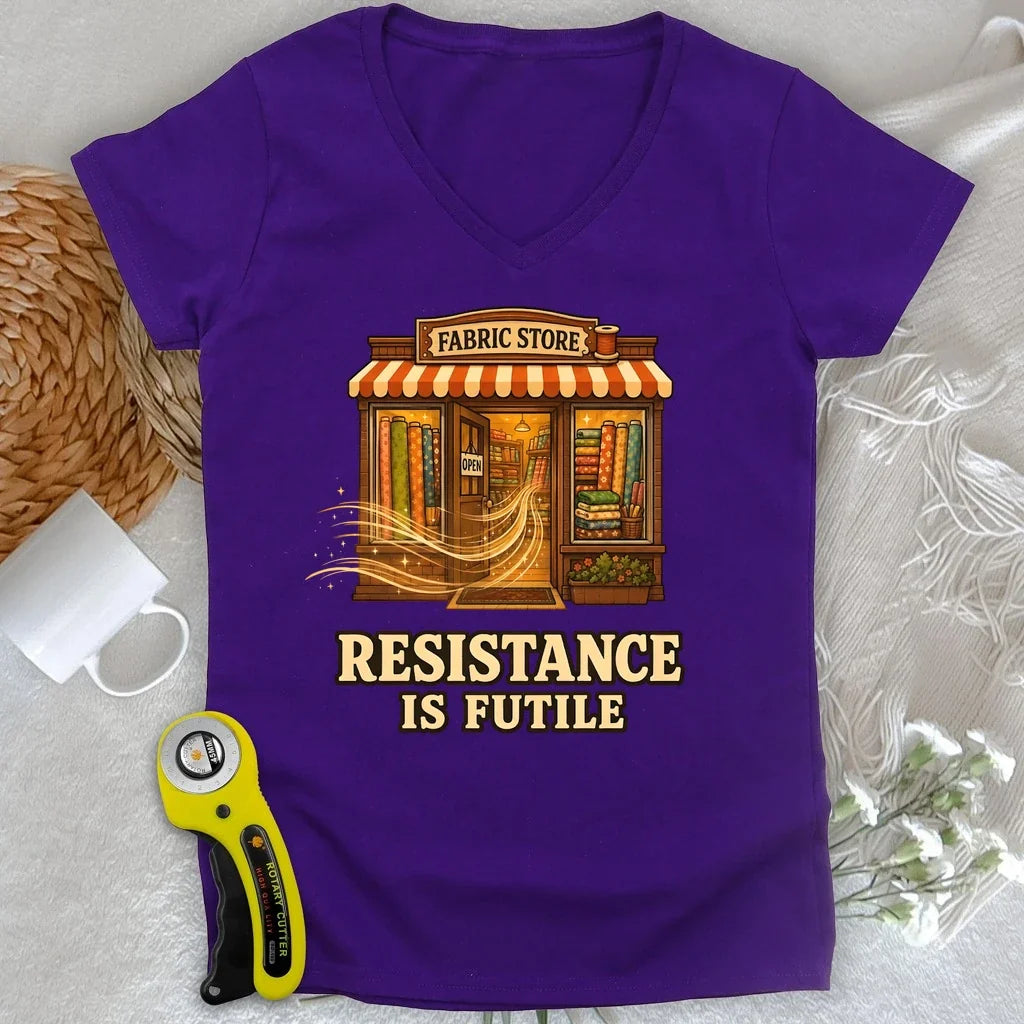 Fabric Temptation Lady V-neck