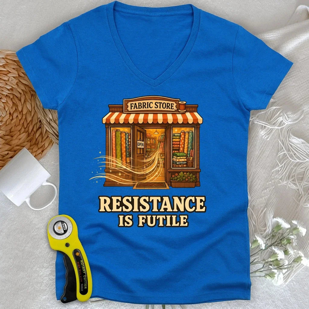Fabric Temptation Lady V-neck