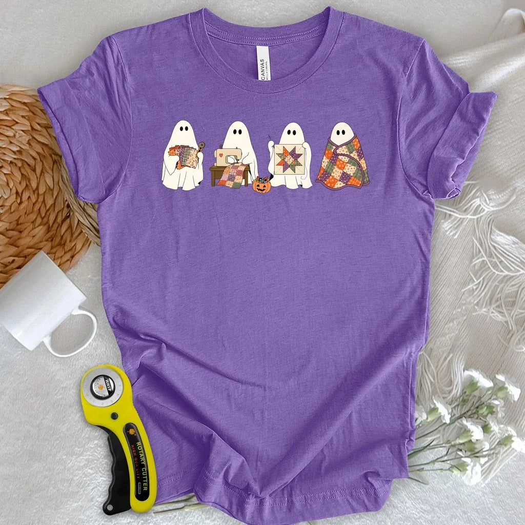 Ghostly Quilt Club T-shirt